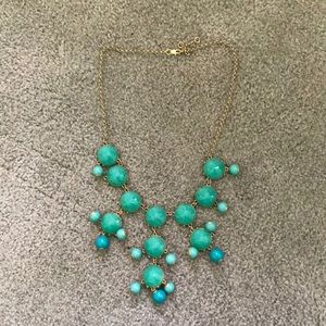 Aqua blue necklace